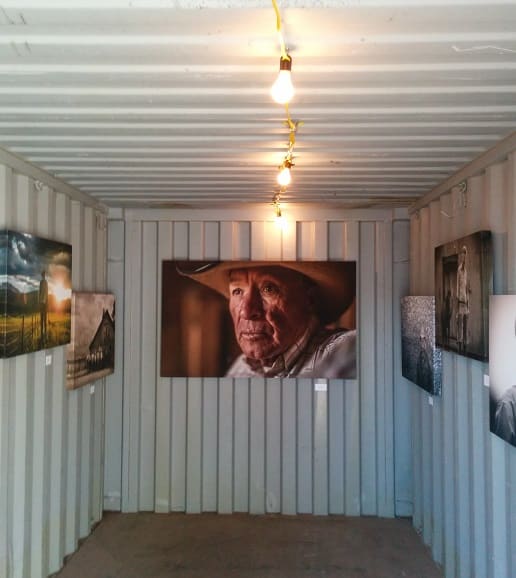 Farmers exhibit at Photoville