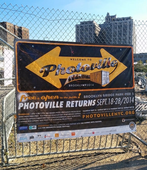 Photoville Brooklyn entry at Pier 5