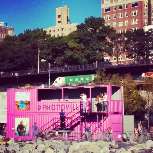 Photoville NYC double decker
