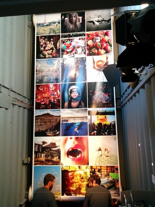 Photoville rotating gallery