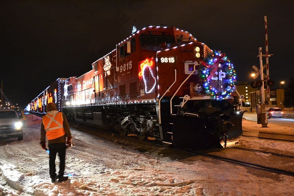 holiday freight train for fulfillment in review item