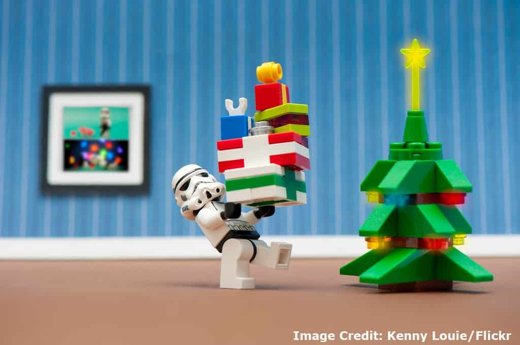 Holiday Shopping Star Wars Lego Character