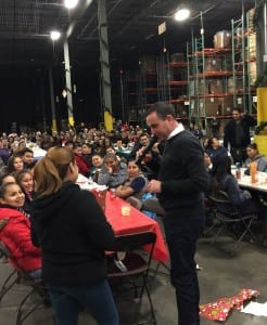 CEO Jeff Kaiden talks to Capacity employees