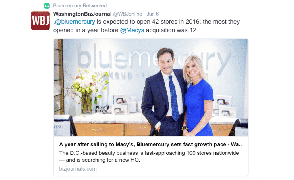 bluemercury store opening news