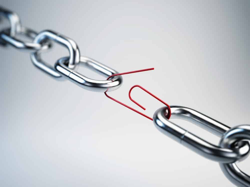 weak link in supply chain