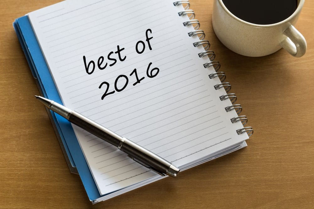 best of 2016 notepad