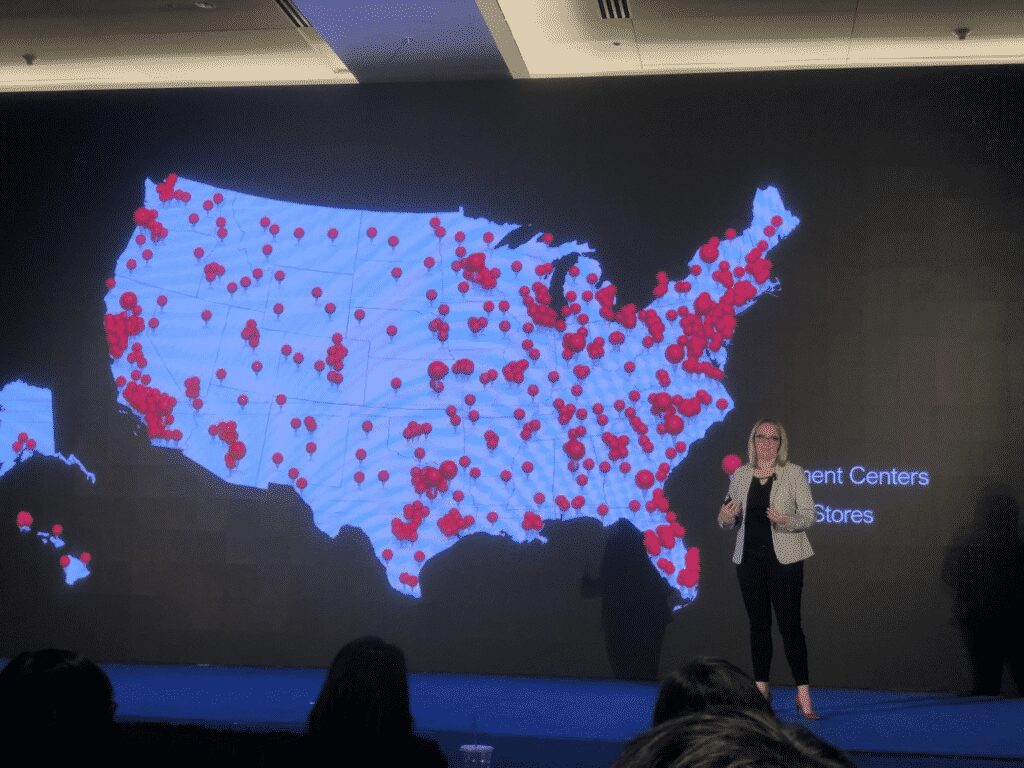 Target stores as fulfillment nodes