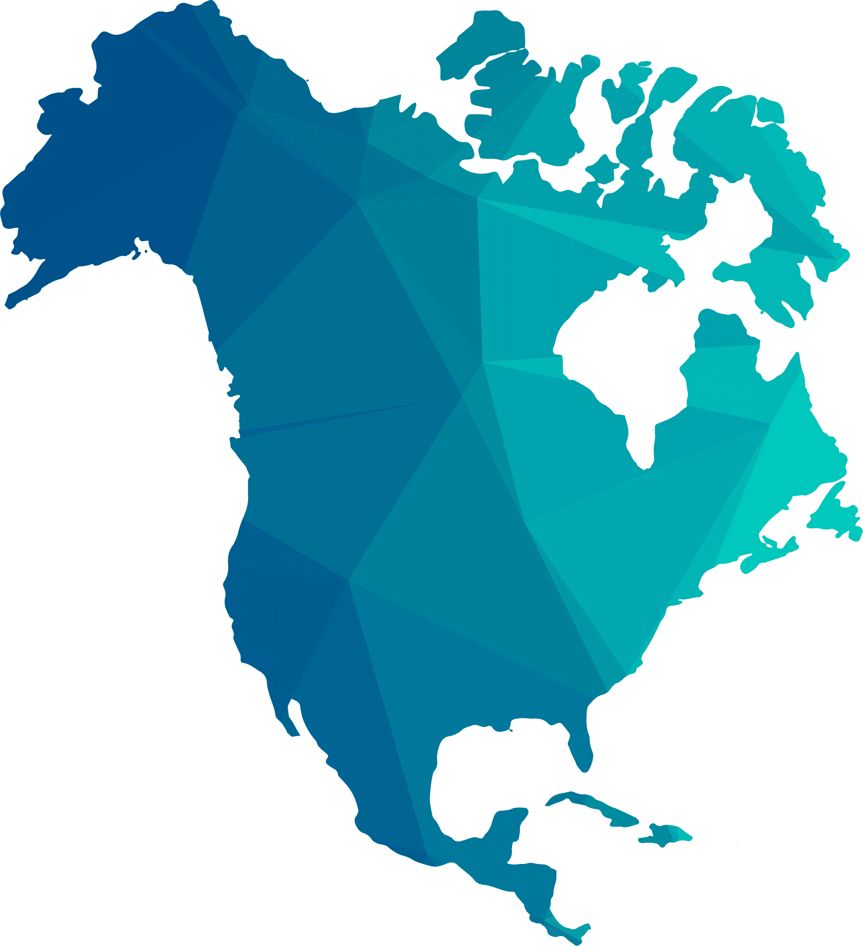 North America Fulfillment Delivery Map