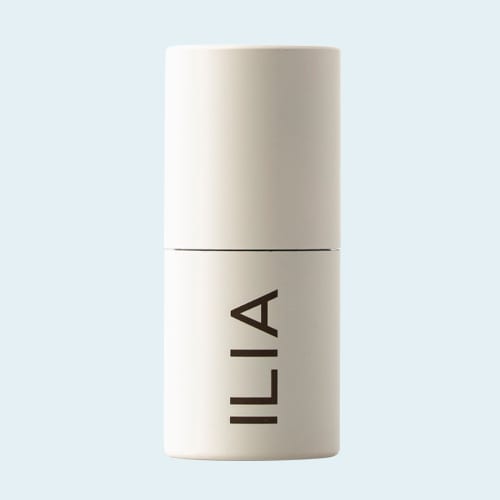 Ilia bottle white background