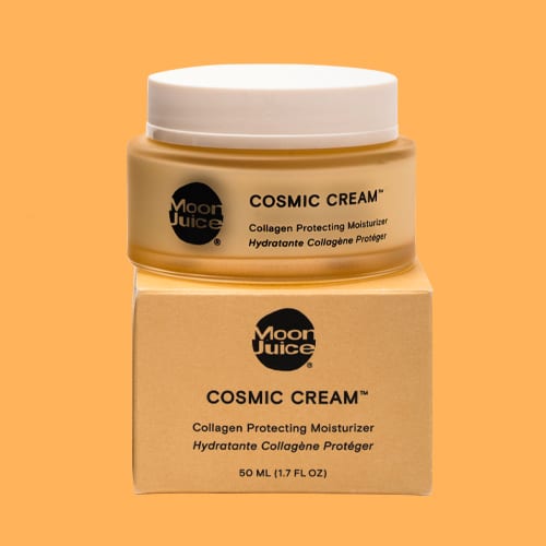 Moon Juice Cream orange background