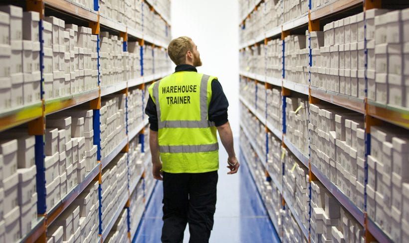 Interior ILG Facility - UK Order Fulfillment