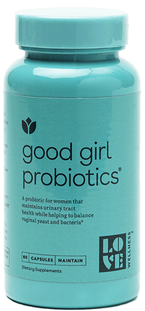 Love Wellness Probiotics Bottle