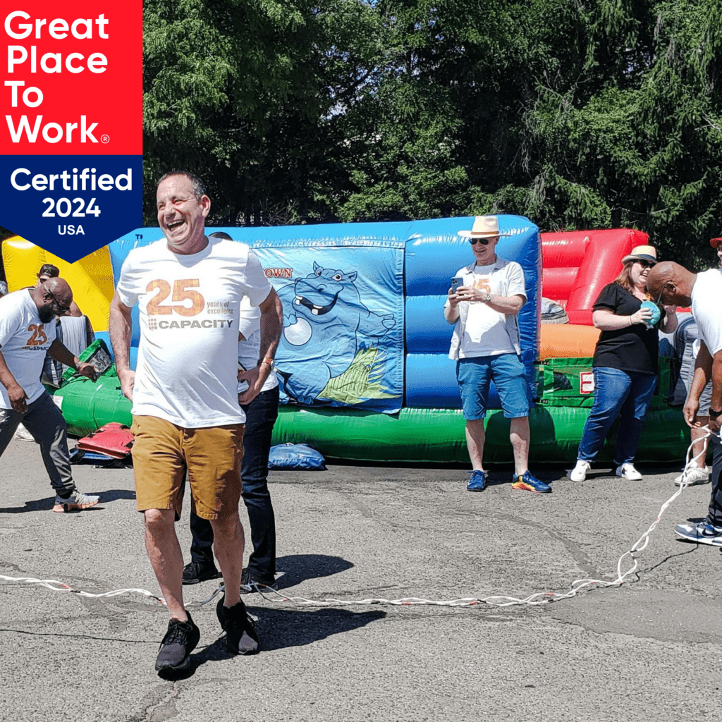 Capacity Earns Great Place to Work Certification